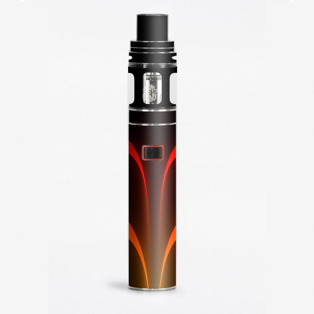  Red Orange Abstract Smok Stick X8 Skin