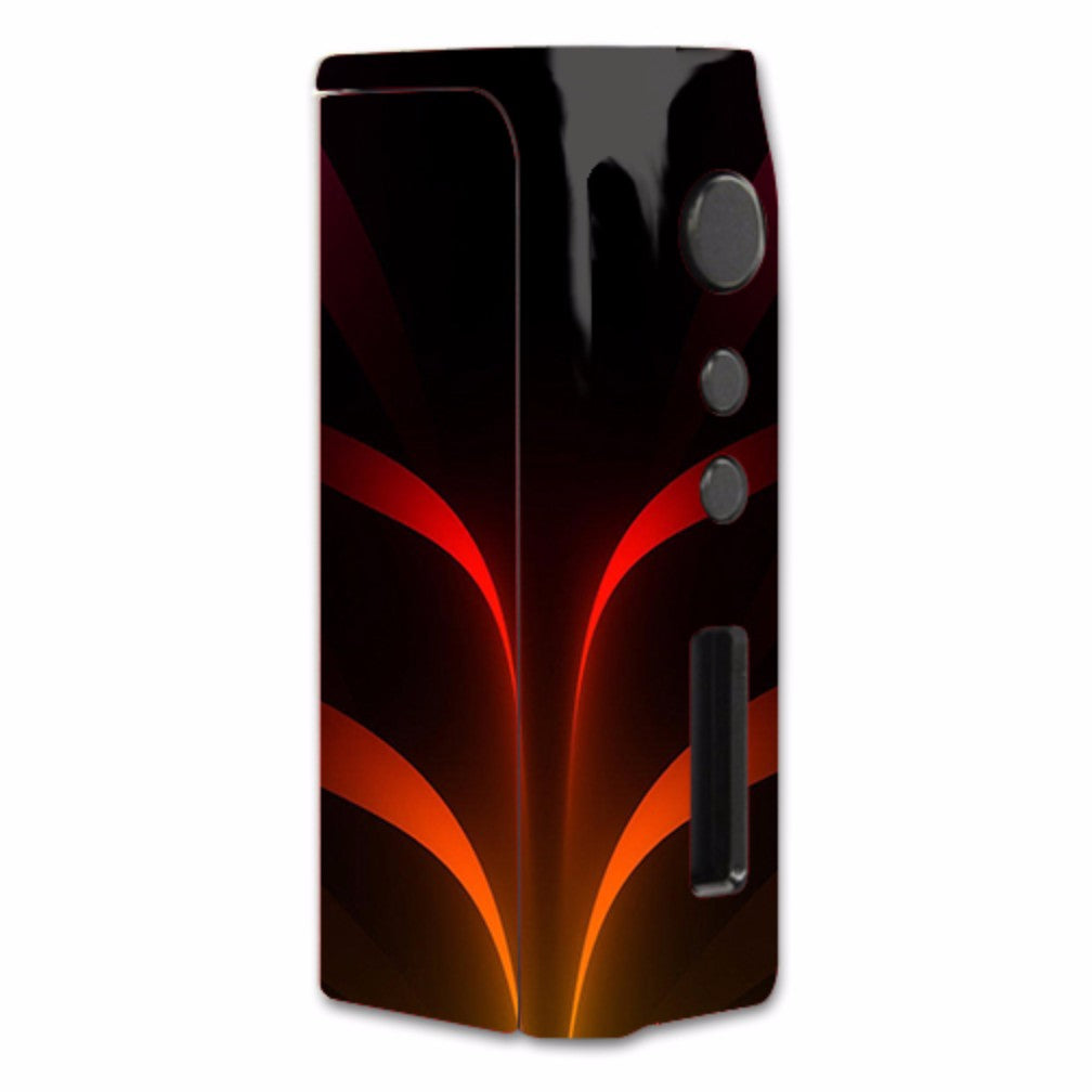  Red Orange Abstract Pioneer4You iPVD2 75W Skin