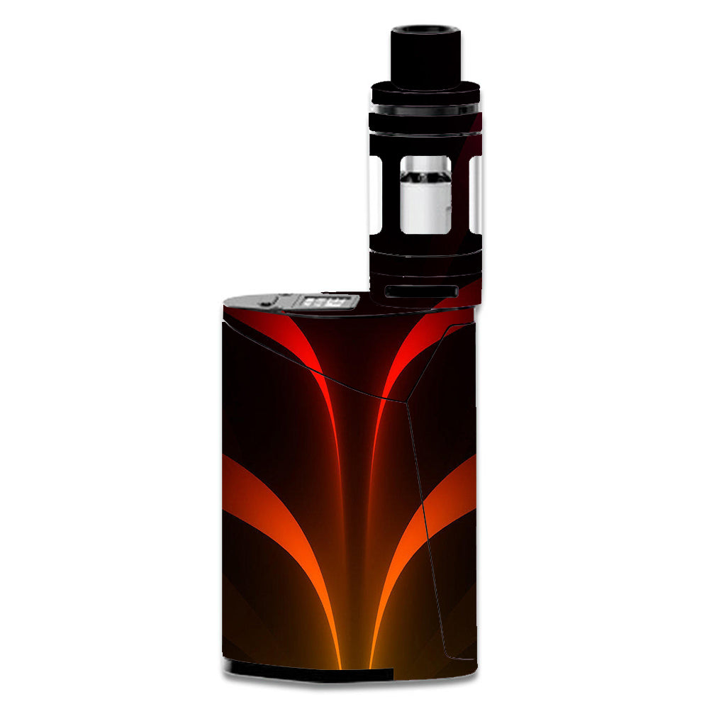  Red Orange Abstract Smok GX350 Skin