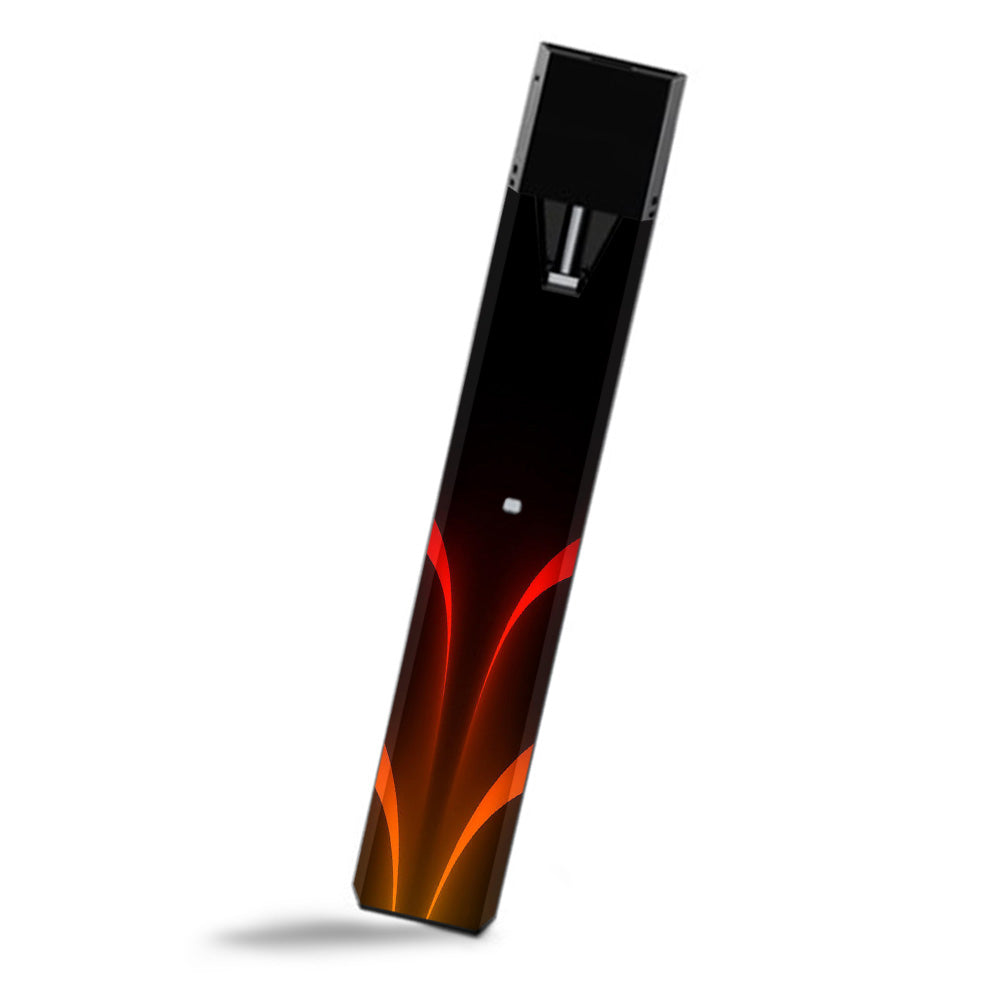  Red Orange Abstract Smok Fit Ultra Portable Skin
