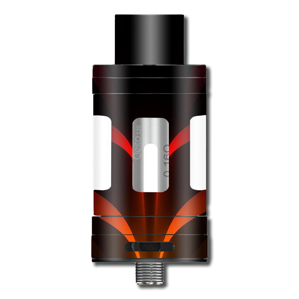  Red Orange Abstract Aspire Cleito 120 Skin
