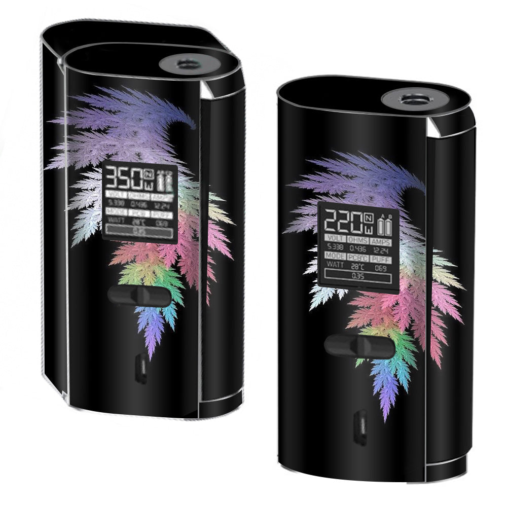  Leaves In Muted Color Smok GX2/4 350w Skin