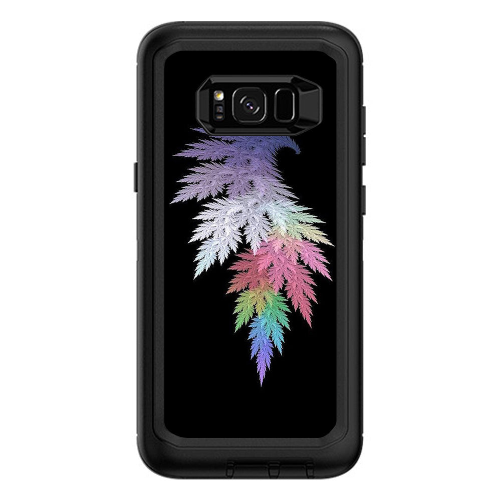  Leaves In Muted Color Otterbox Defender Samsung Galaxy S8 Plus Skin