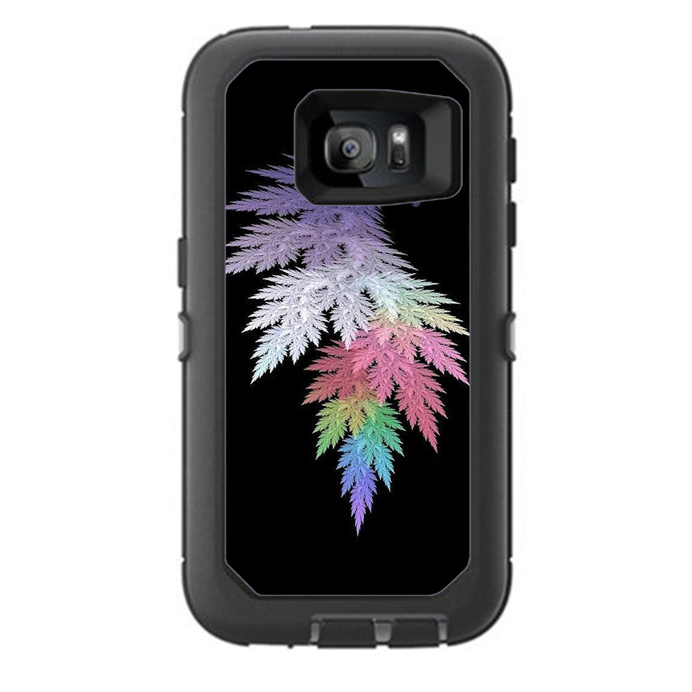  Leaves In Muted Color Otterbox Defender Samsung Galaxy S7 Skin