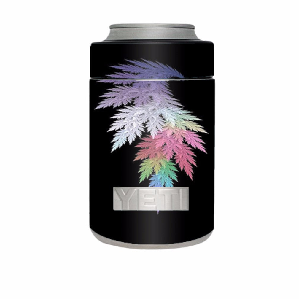  Leaves In Muted Color Yeti Rambler Colster Skin