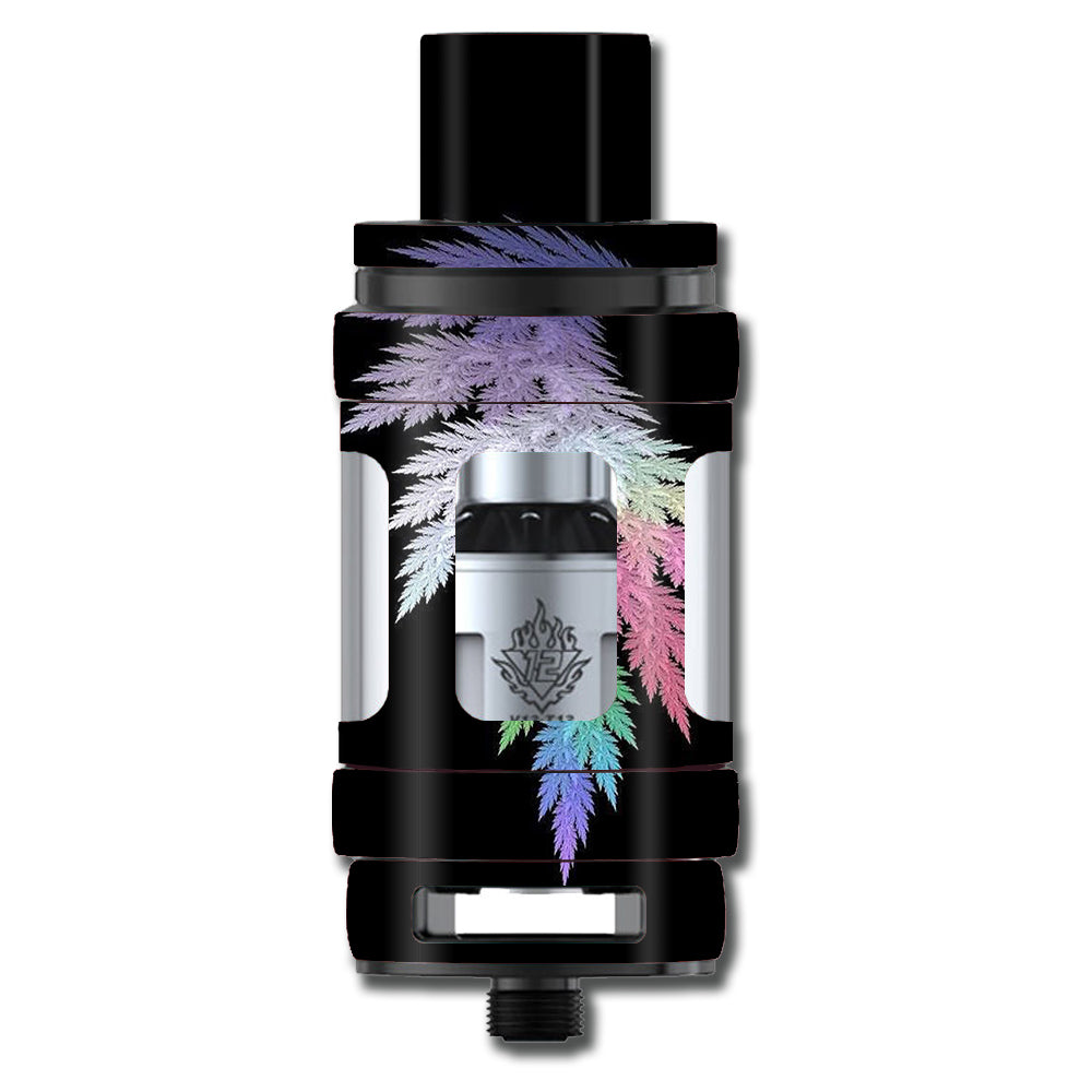  Leaves In Muted Color Smok TFV12 Tank Skin