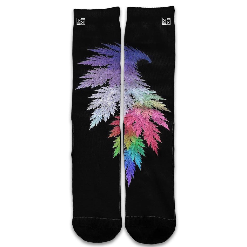  Leaves In Muted Color Universal Socks
