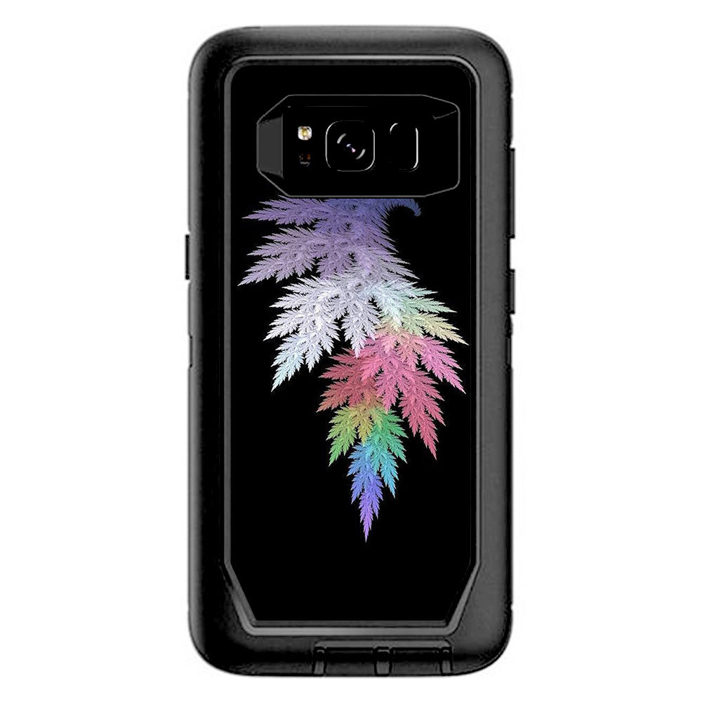  Leaves In Muted Color Otterbox Defender Samsung Galaxy S8 Skin