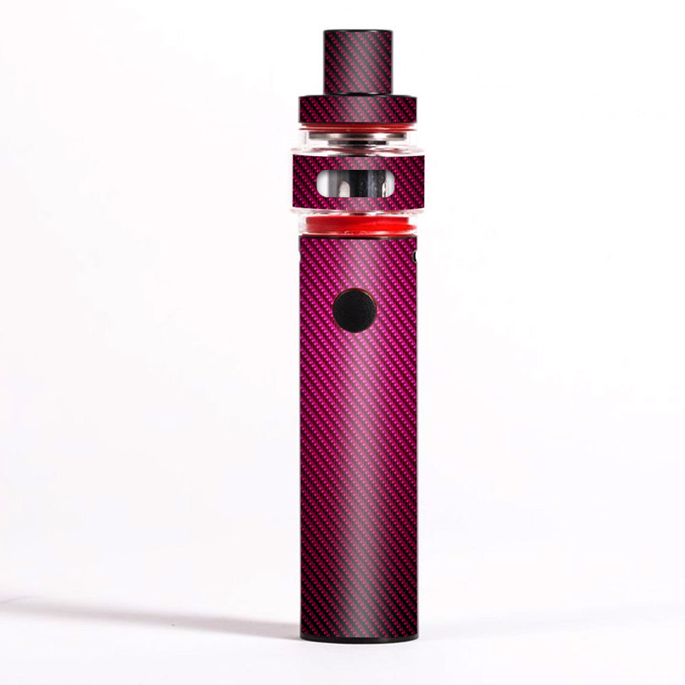  Pink,Black Carbon Fiber Graphite Smok Pen 22 Light Edition Skin
