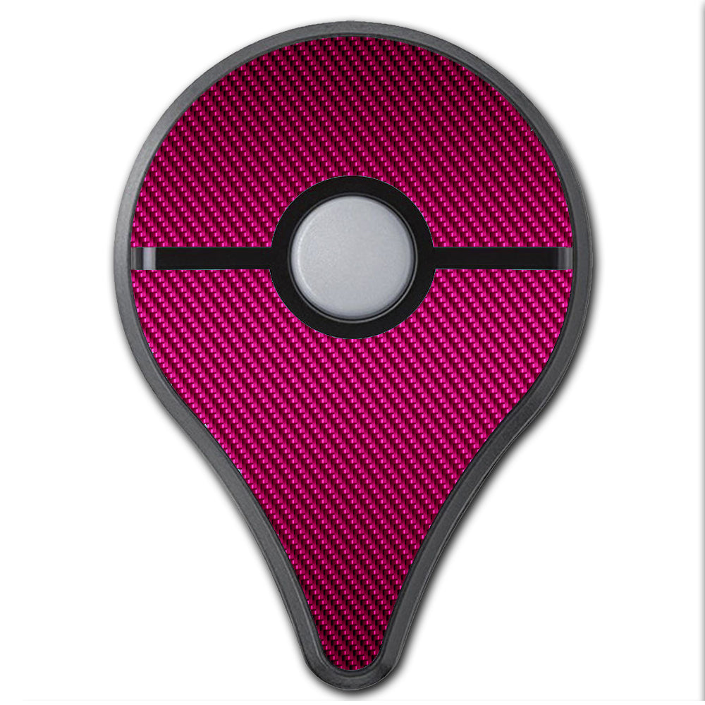  Pink,Black Carbon Fiber Graphite Pokemon Go Plus Skin