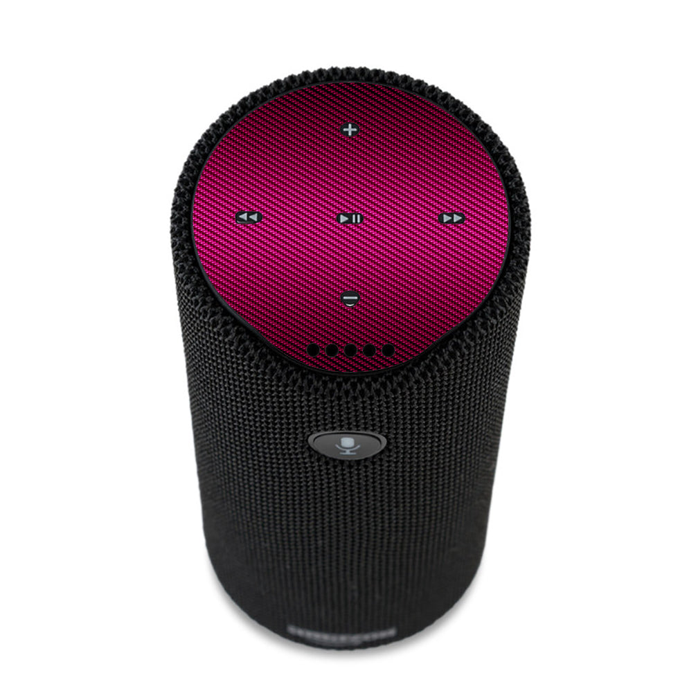  Pink,Black Carbon Fiber Graphite Amazon Tap Skin