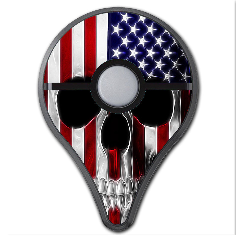  American Skull Flag In Skull Pokemon Go Plus Skin