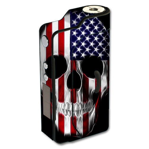  American Skull Flag In Skull Sigelei 150W TC Skin