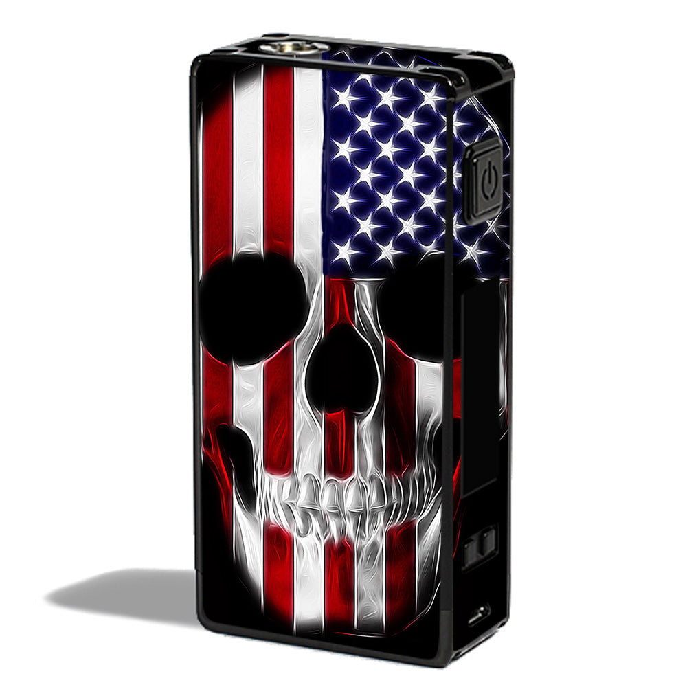  American Skull Flag In Skull Innokin MVP 4 Skin