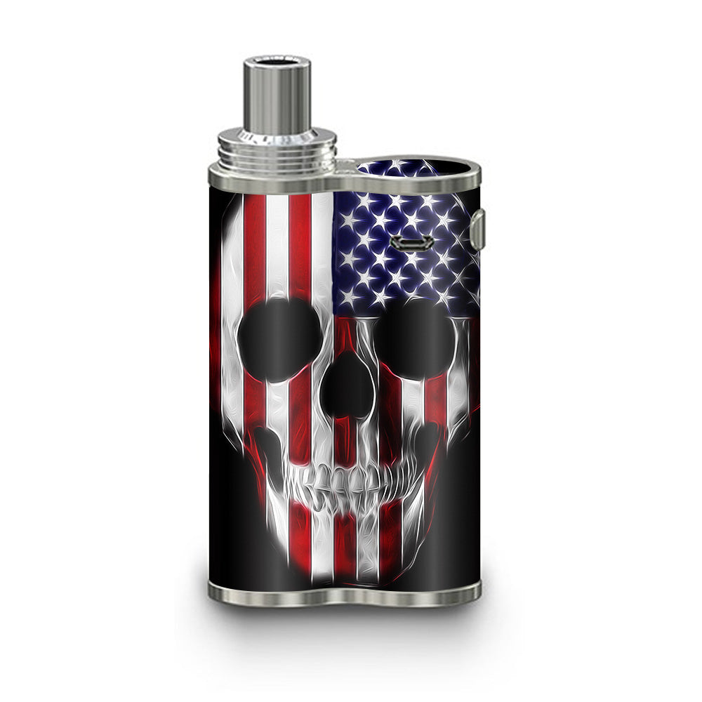  American Skull Flag In Skull eLeaf iJustX Skin