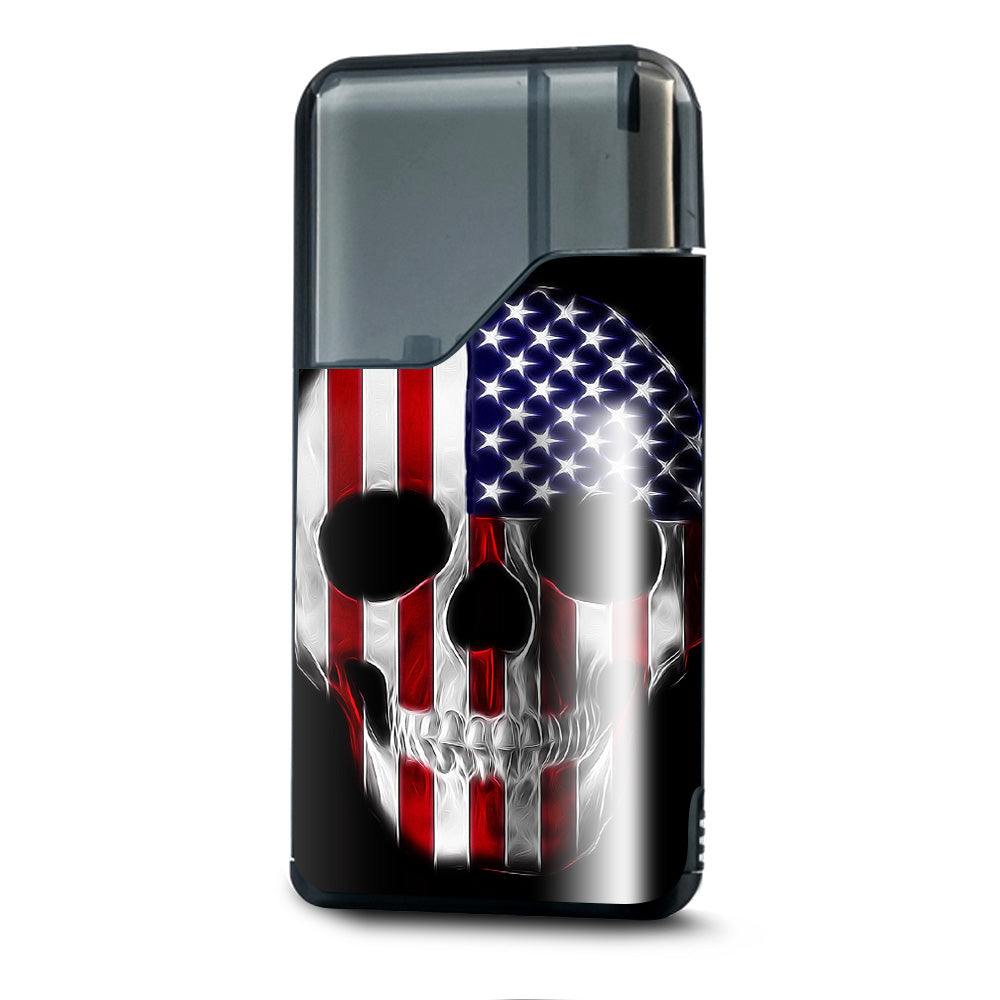  American Skull Flag In Skull Suorin Air Skin