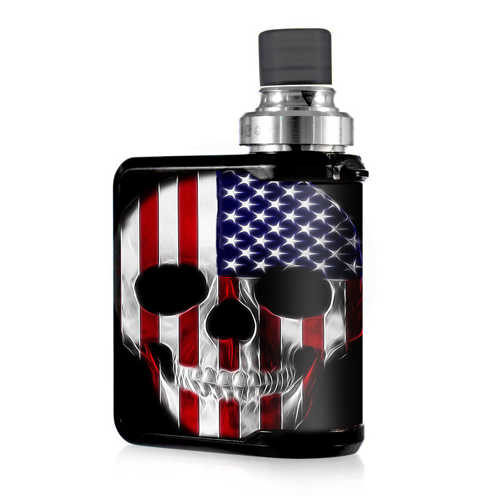  American Skull Flag In Skull Mvape Mi-One Skin