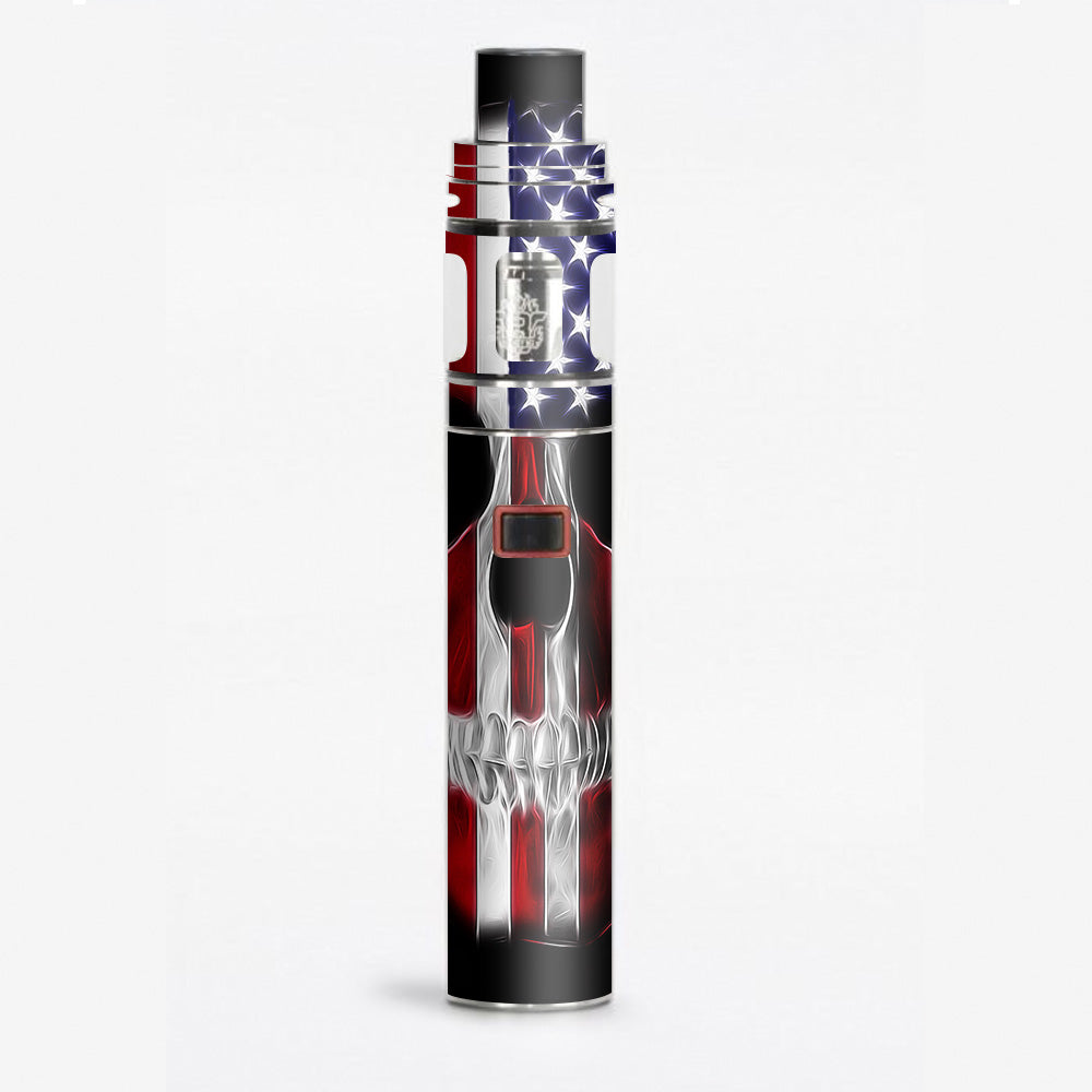  American Skull Flag In Skull Smok Stick X8 Skin