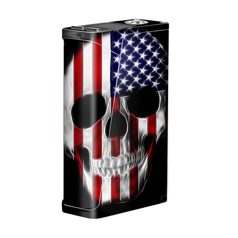  American Skull Flag In Skull Smok H-Priv Skin