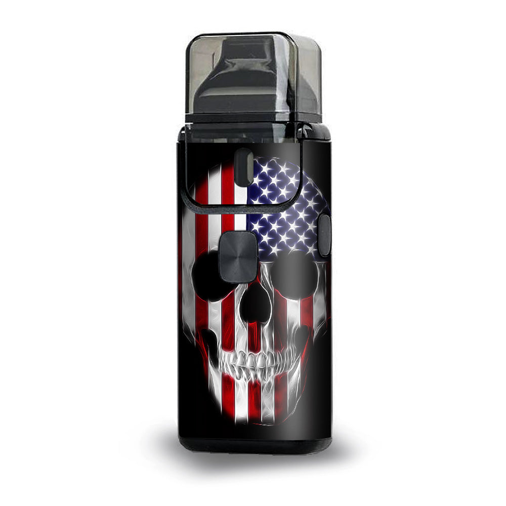  American Skull Flag In Skull Aspire Breeze 2 Skin