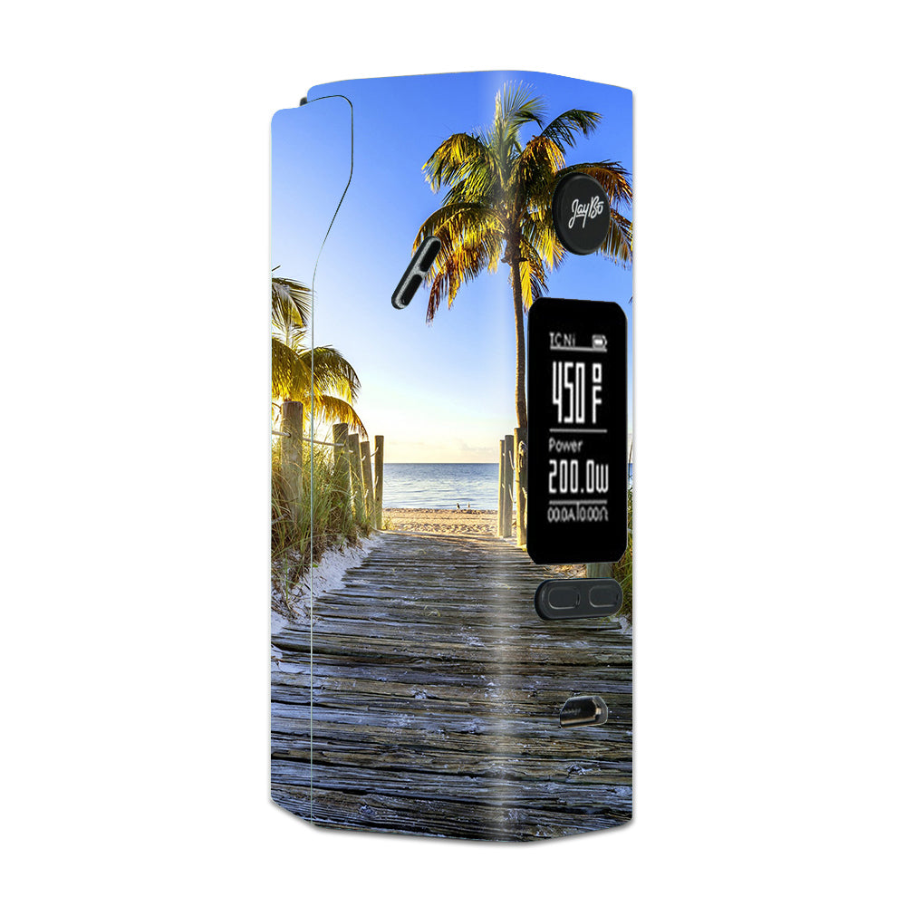  The Beach Tropical Sunshine Vacation Wismec Reuleaux RX 2/3 combo kit Skin