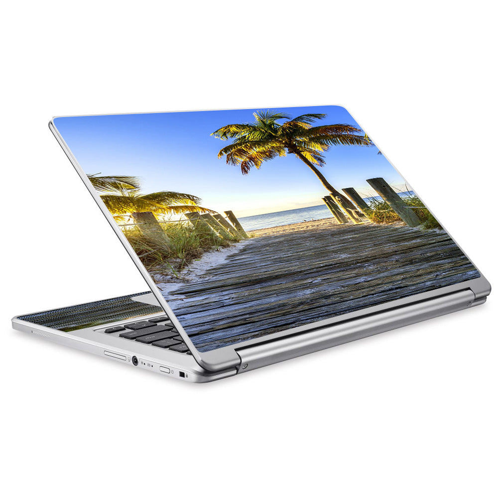  The Beach Tropical Sunshine Vacation Acer Chromebook R13 Skin