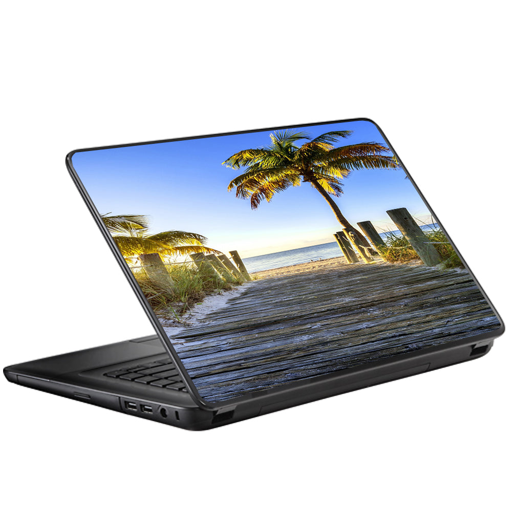  The Beach Tropical Sunshine Vacation Universal 13 to 16 inch wide laptop Skin