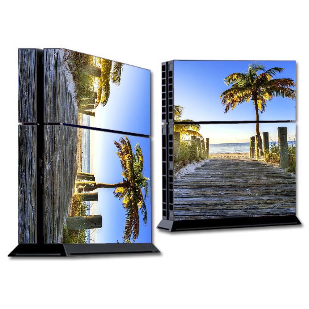  The Beach Tropical Sunshine Vacation Sony Playstation PS4 Skin