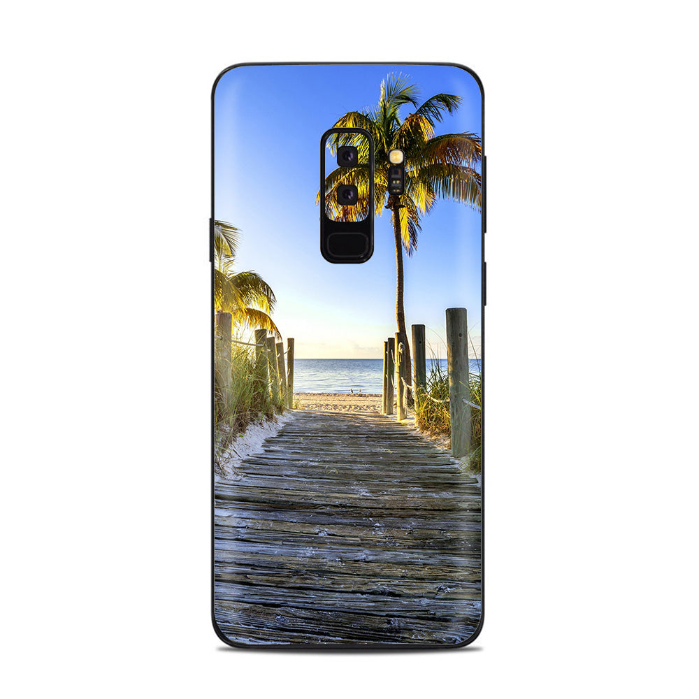  The Beach Tropical Sunshine Vacation Samsung Galaxy S9 Plus Skin