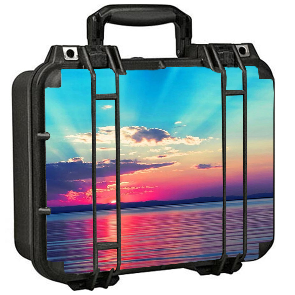  Summertime Sun Rays Sunset Pelican Case 1400 Skin