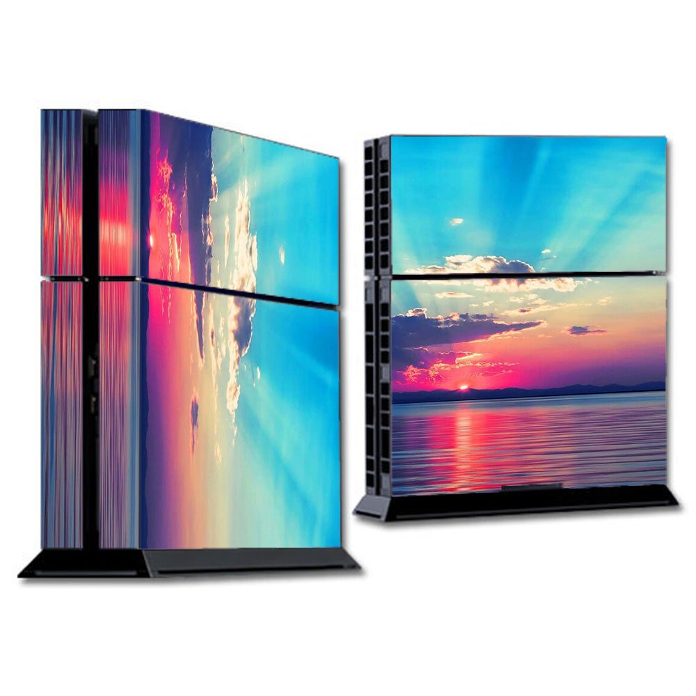  Summertime Sun Rays Sunset  Sony Playstation PS4 Skin