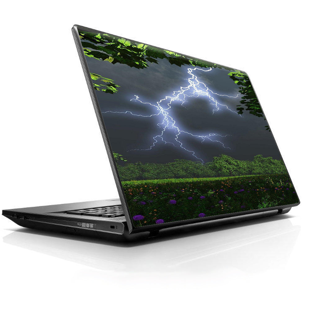  Lightning Weather Storm Electric Universal 13 to 16 inch wide laptop Skin