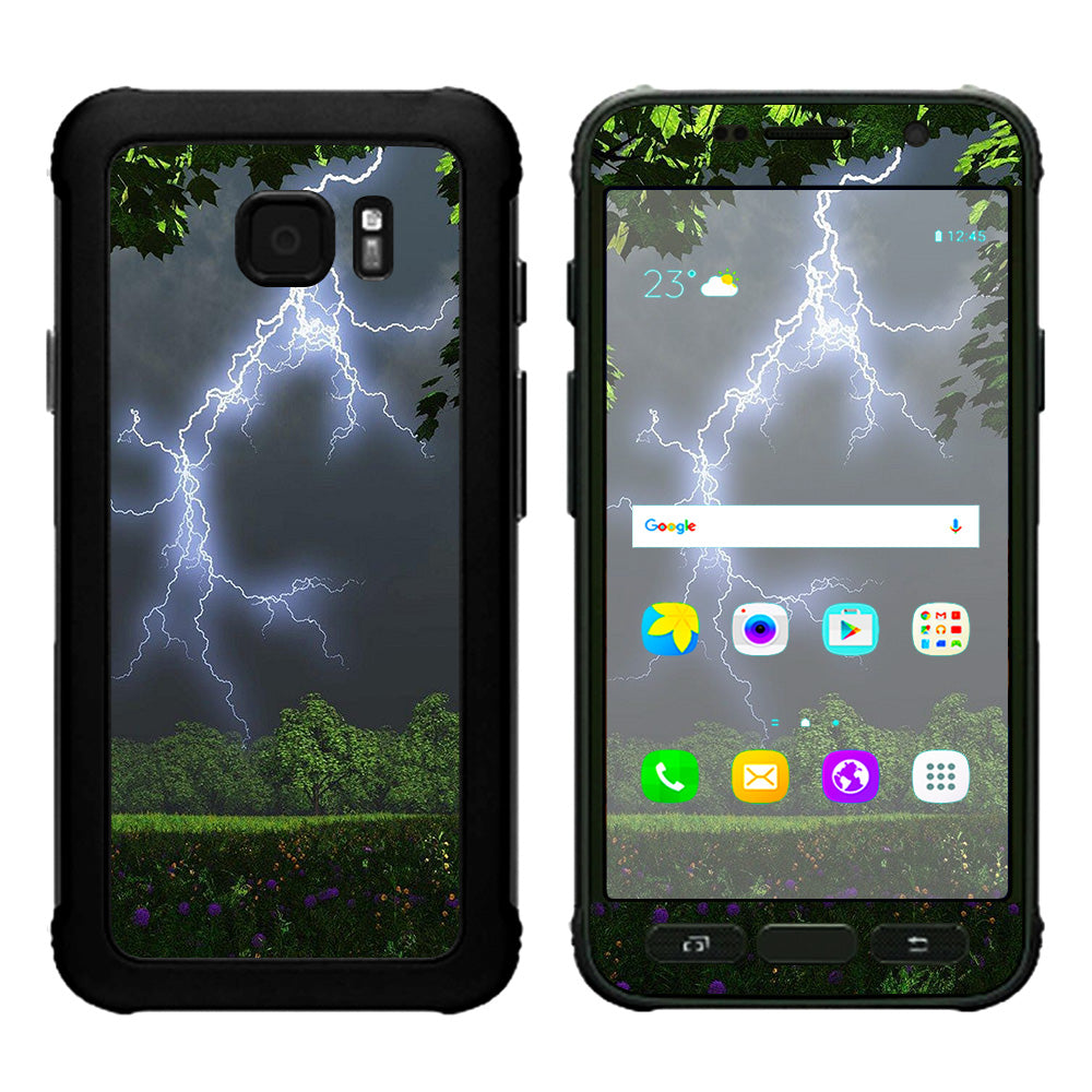  Lightning Weather Storm Electric Samsung Galaxy S7 Active Skin