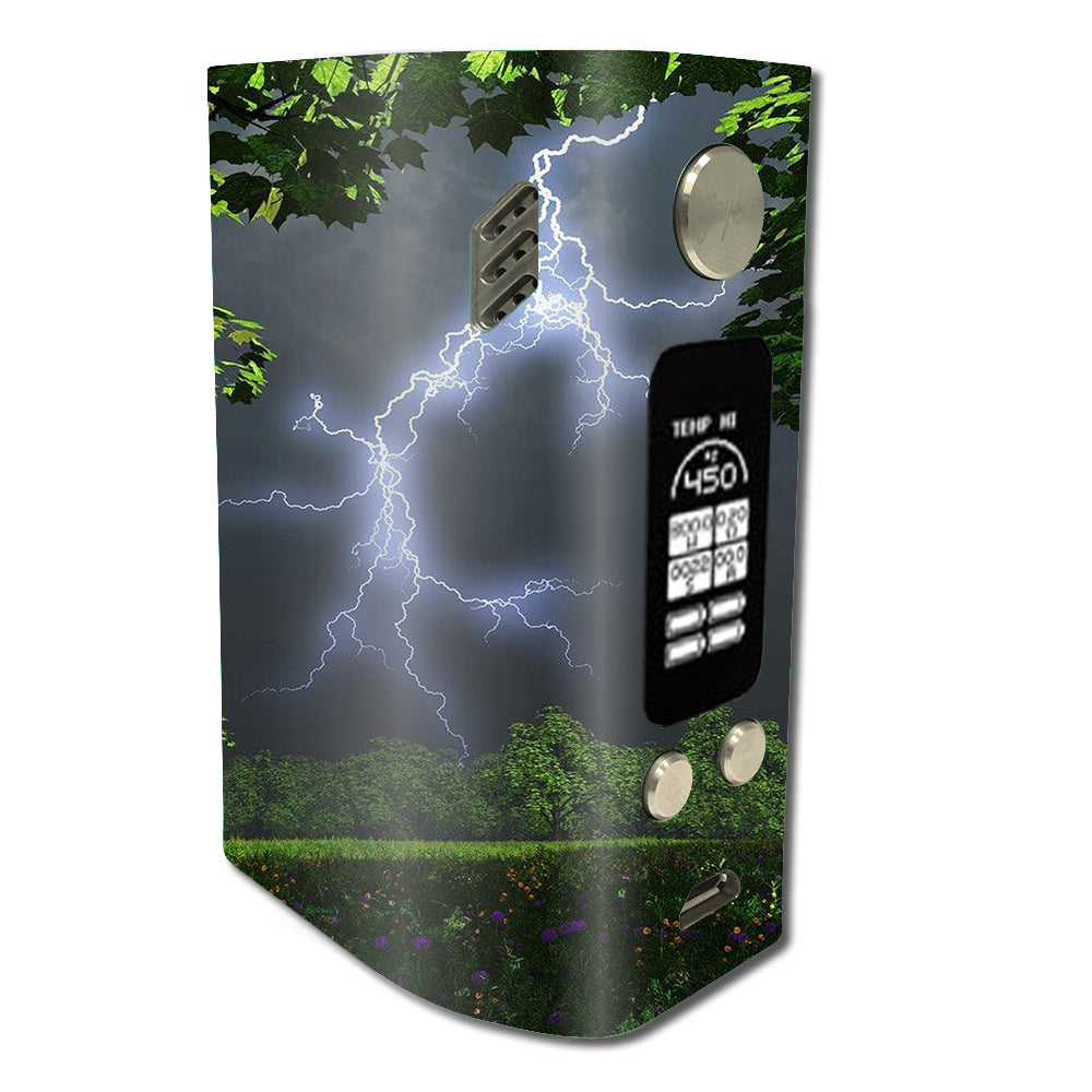  Lightning Weather Storm Electric Wismec Reuleaux RX300 Skin