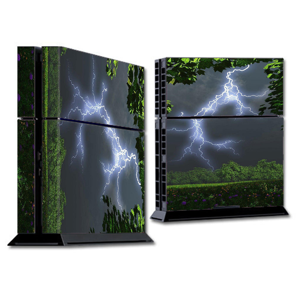  Lightning Weather Storm Electric Sony Playstation PS4 Skin