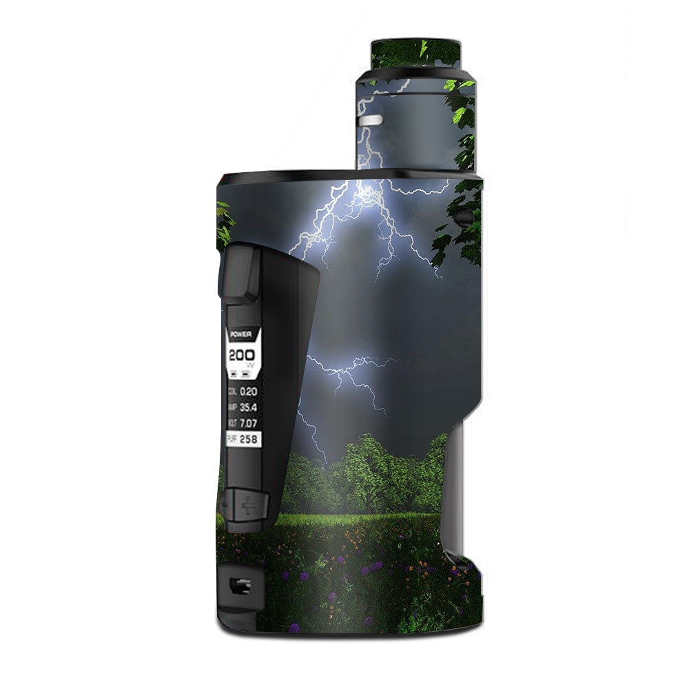  Lightning Weather Storm Electric G Box Squonk Geek Vape Skin