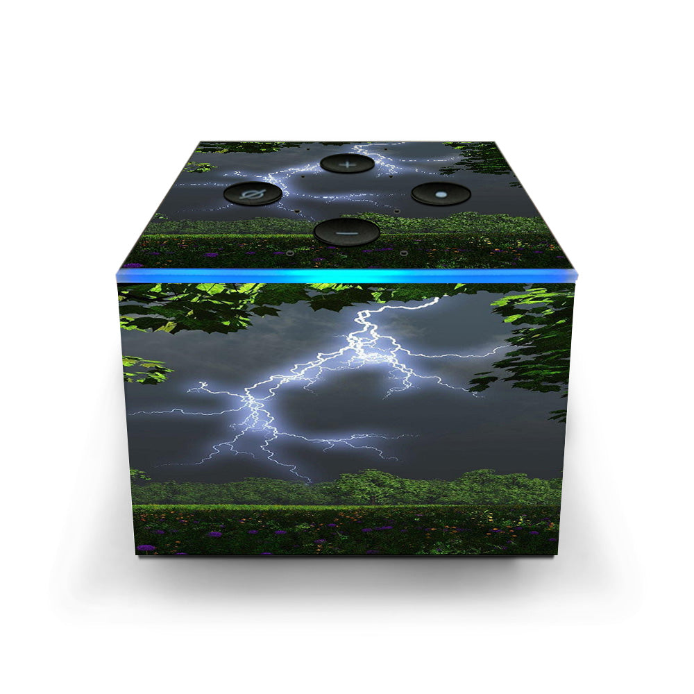  Lightning Weather Storm Electric Amazon Fire TV Cube Skin