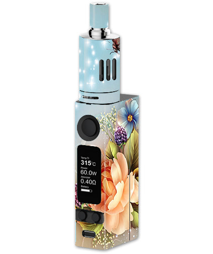  Sparkle Butterfly Flowers Joyetech Evic VTC Mini Skin