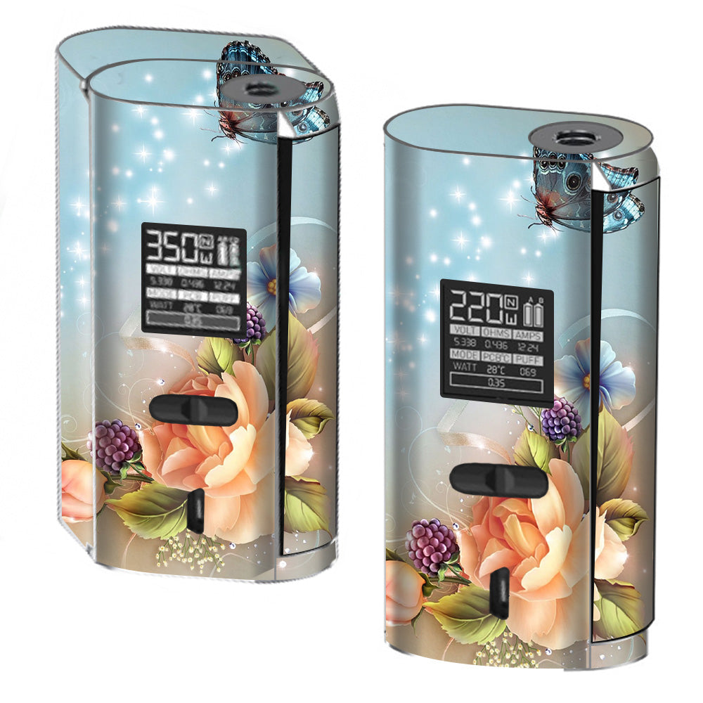  Sparkle Butterfly Flowers Smok GX2/4 350w Skin