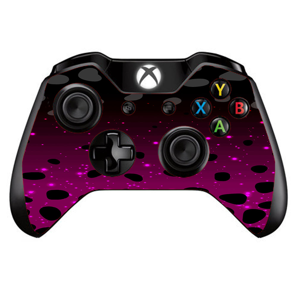  Spotted Pink Black Wallpaper Microsoft Xbox One Controller Skin