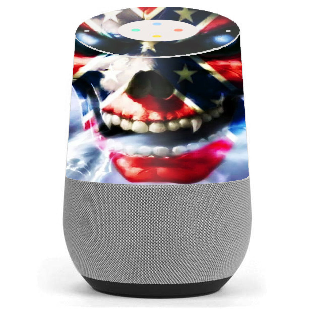  Southern Skull Flag The South Google Home Skin