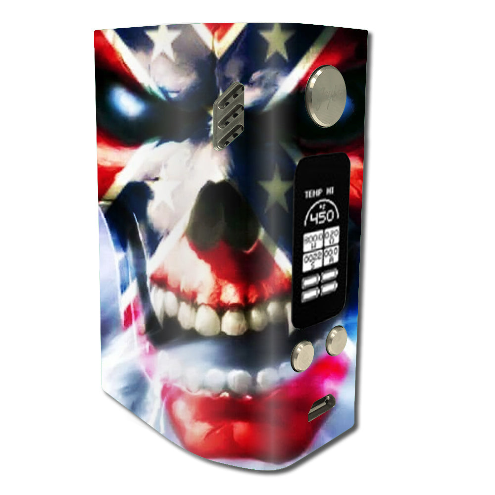  Southern Skull Flag The South Wismec Reuleaux RX300 Skin