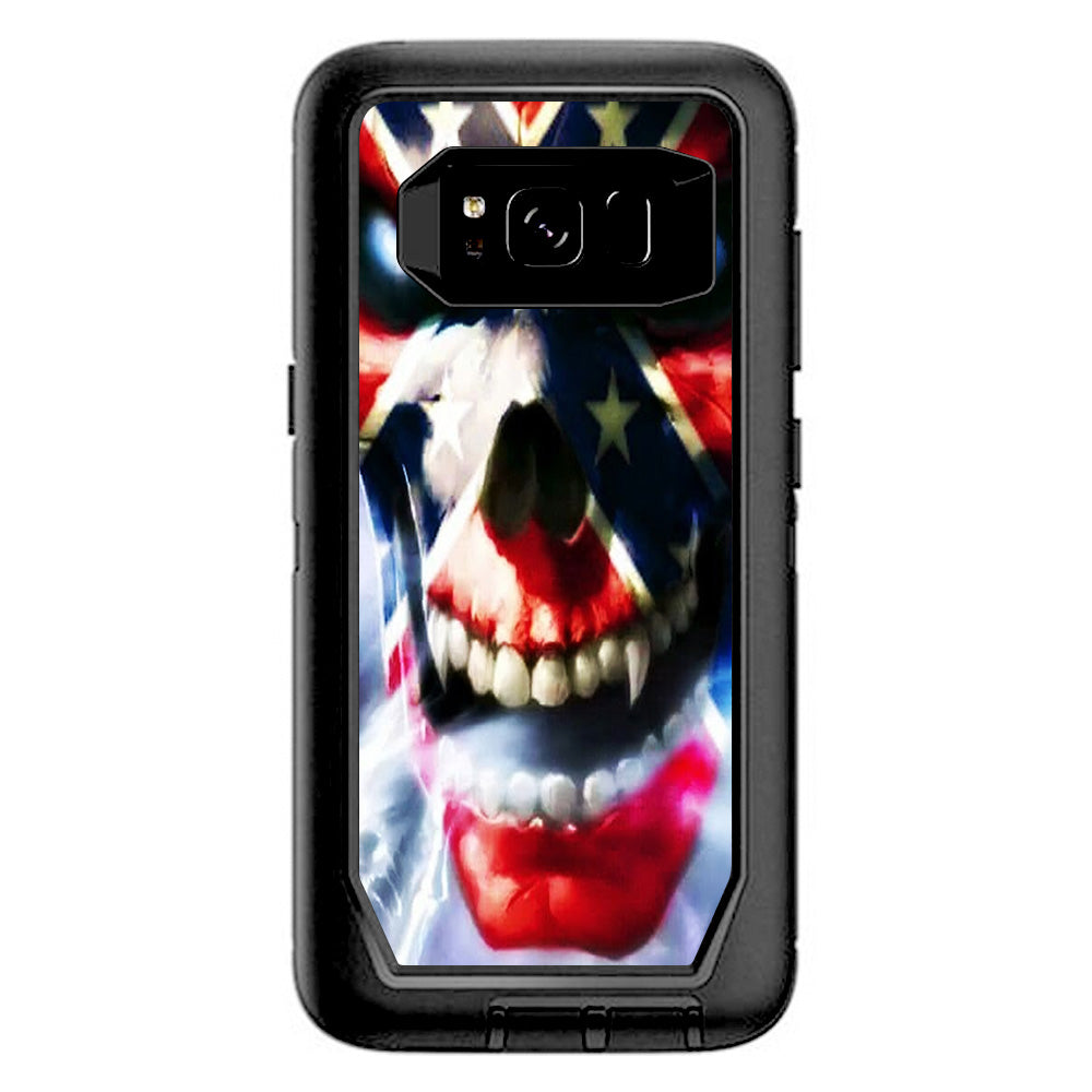  Southern Skull Flag The South Otterbox Defender Samsung Galaxy S8 Skin