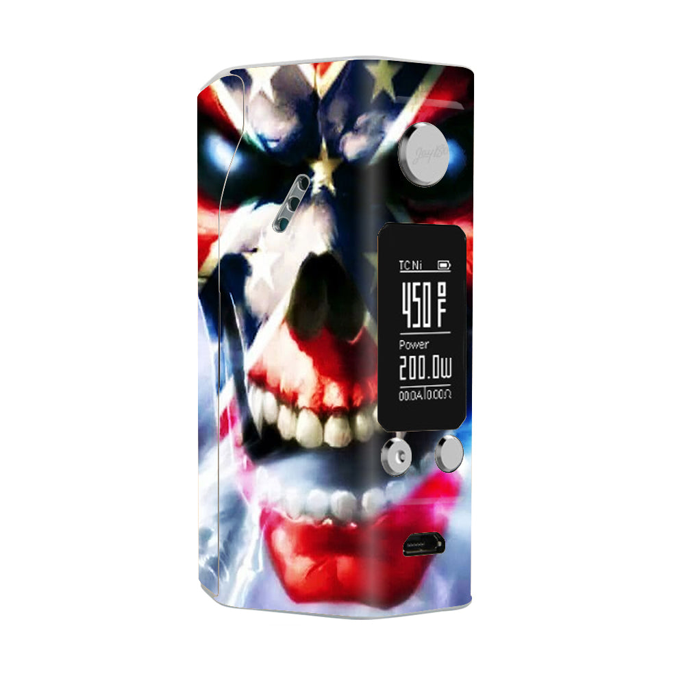  Southern Skull Flag The South Wismec Reuleaux RX200S Skin