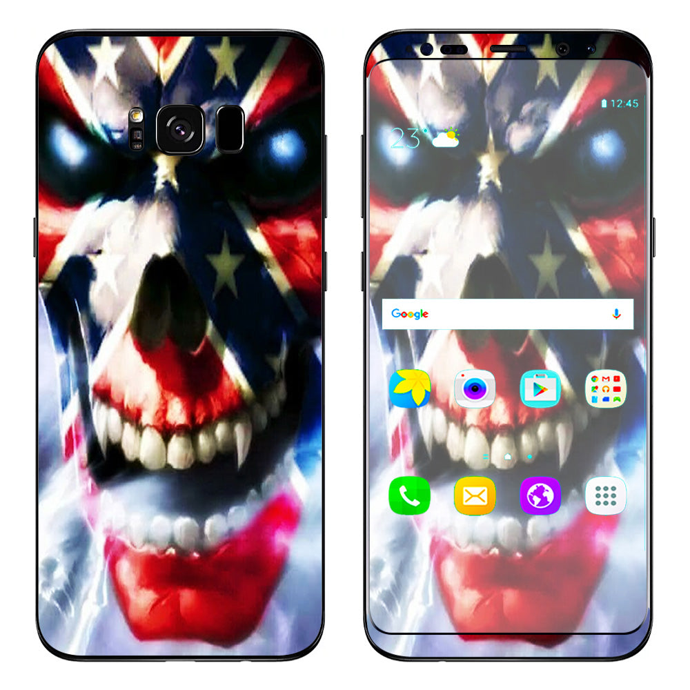  Southern Skull Flag The South Samsung Galaxy S8 Plus Skin