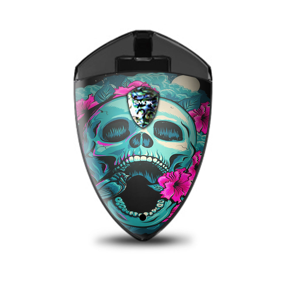  Skull Dia De Los Muertos Design Bird Smok Rolo Badge Skin