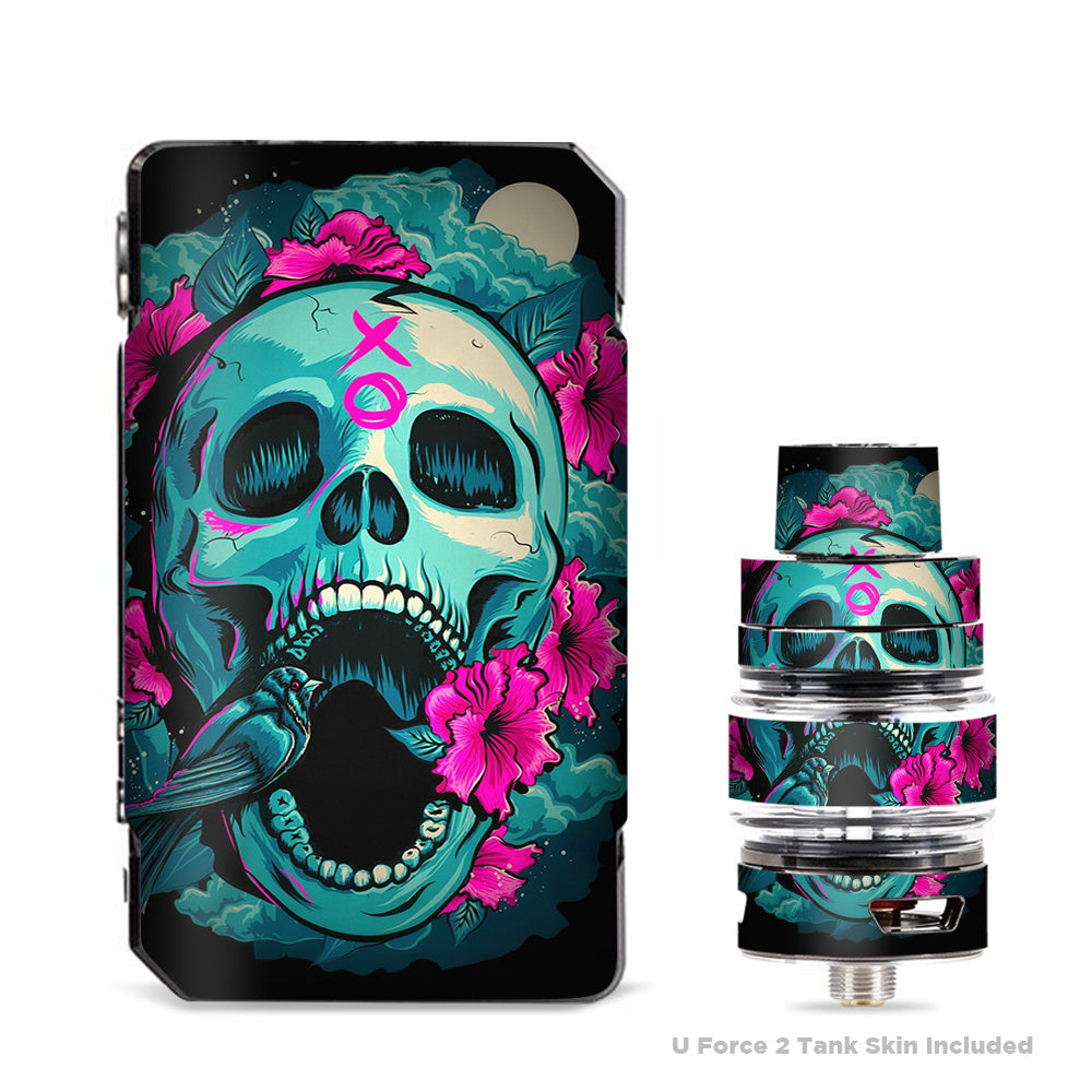 Skins Decals for VooPoo Drag Mini Kit / Skull Dia De Los Muertos Design Bird itsaskin.com Skins Decals for VooPoo Drag Mini Kit / Skull Dia De Los Muertos Design Bird itsaskin.com