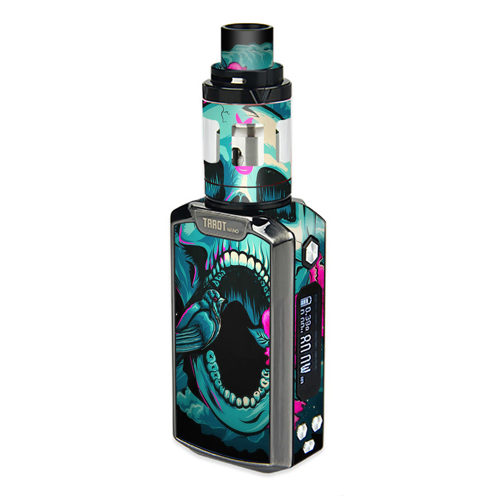  Skull Dia De Los Muertos Design Bird Vaporesso  Tarot Nano Skin