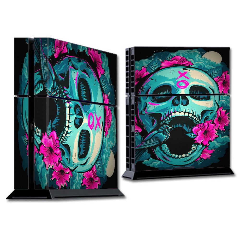  Skull Dia De Los Muertos Design Bird Sony Playstation PS4 Skin