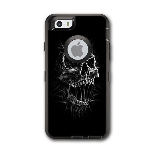  Skull Evil Stretch Slash Screaming Otterbox Defender iPhone 6 Skin